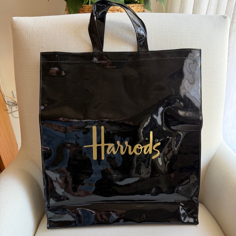 Like New! Classic Harrods Shopper Tote